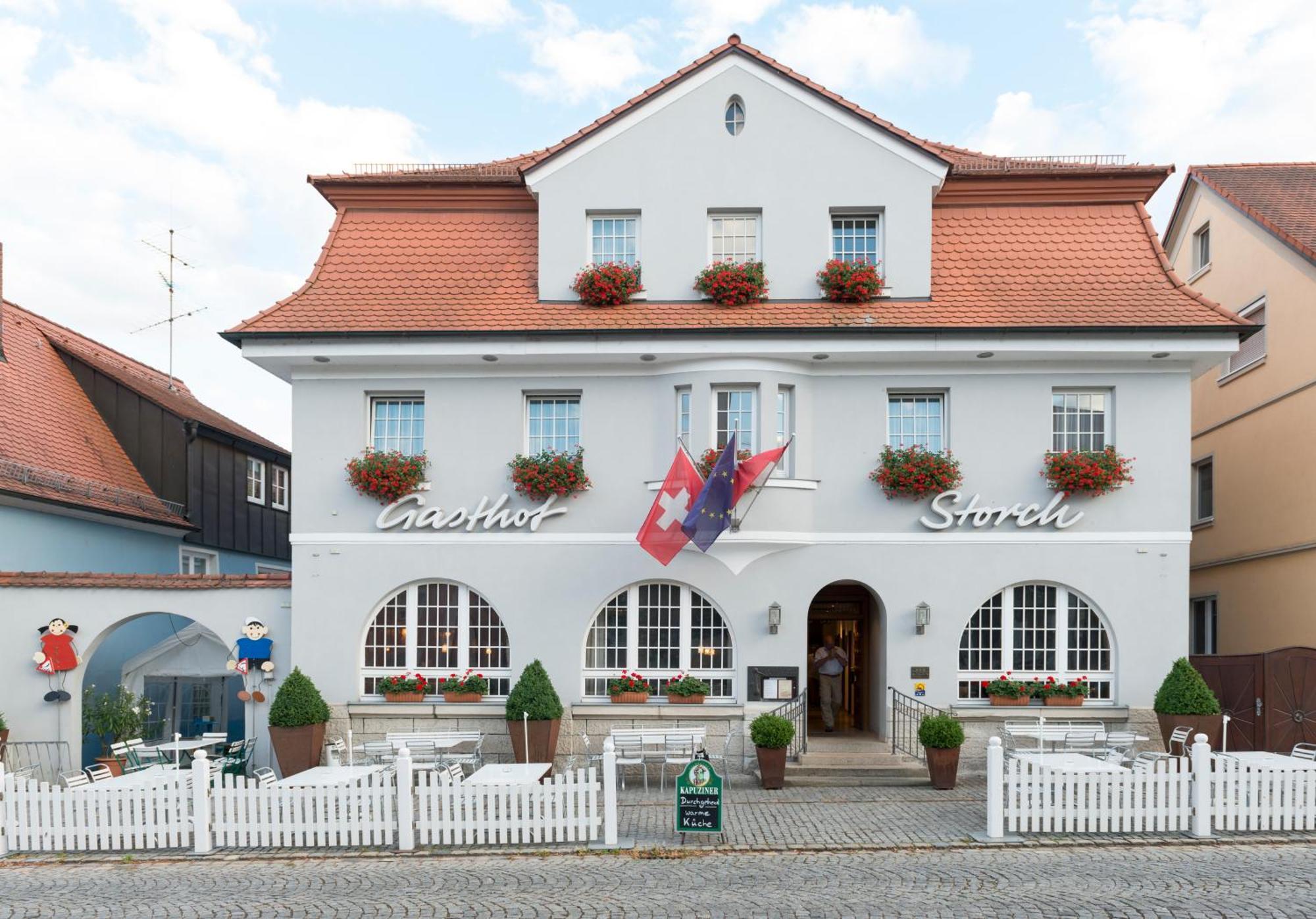 Hotel Gasthof Zum Storch Schlüsselfeld Екстериор снимка